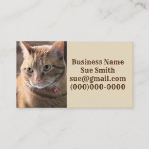 Penny pensive business card