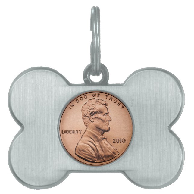 Penny Pet ID Tag (Front)