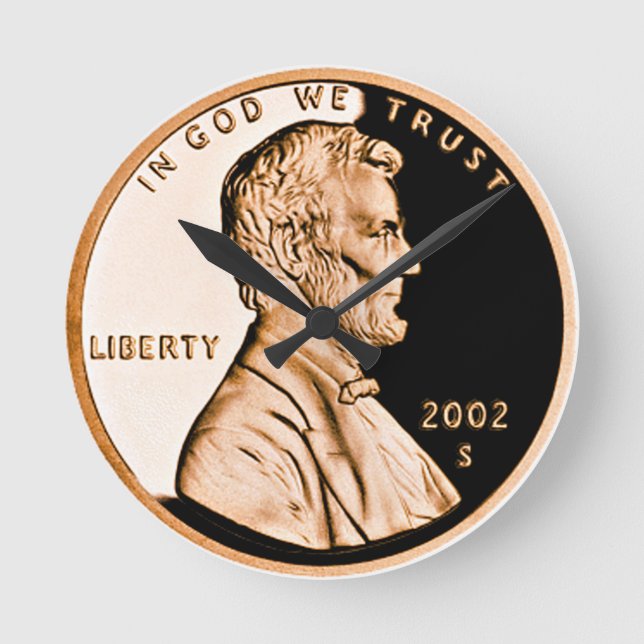 Penny Round Clock (Front)