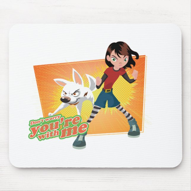 Penny, you're with me Disney Mouse Pad (Front)