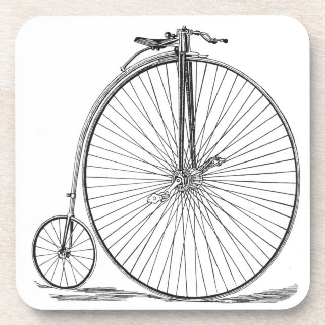 Pennyfarthing Coaster (Front)