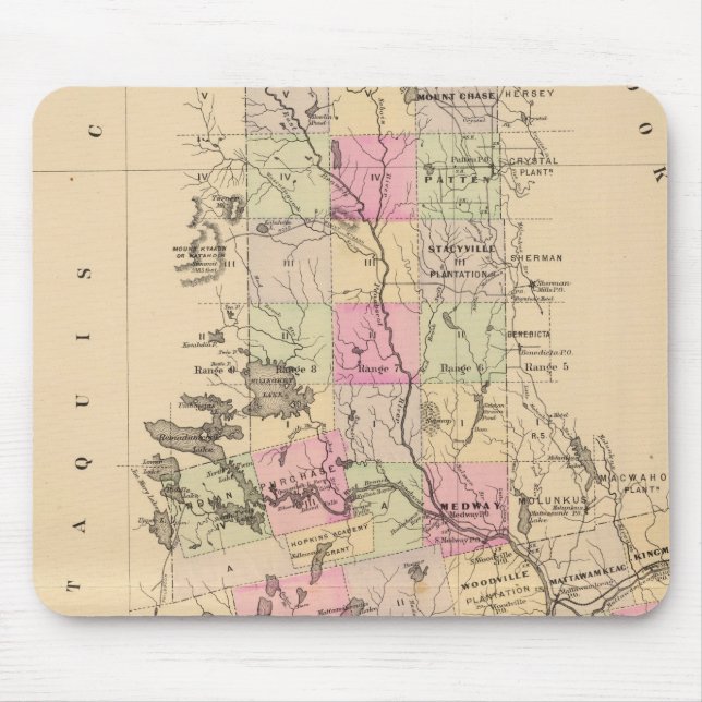Penobscot County, Maine Mouse Pad (Front)