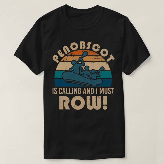 Penobscot rivière rafting Classic TShirt (Design devant)