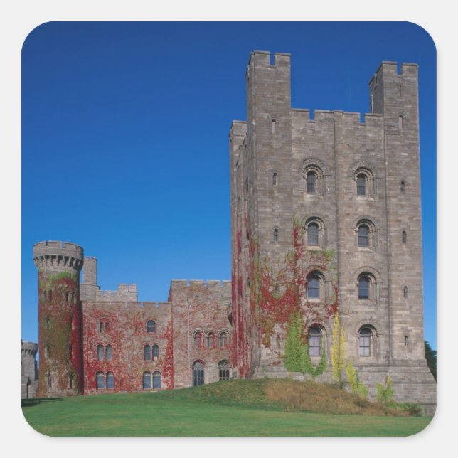 Penrhyn Castle, Gwynedd, Wales 2 Square Sticker (Front)