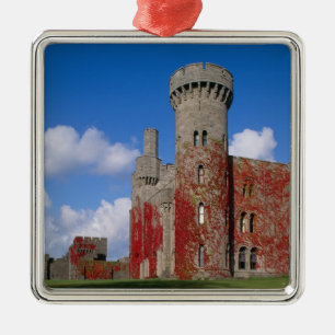 Penrhyn Castle, Gwynedd, Wales 3 Metal Ornament
