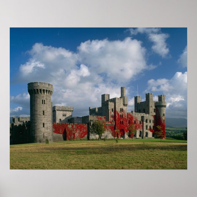 Penrhyn Castle, Gwynedd, Wales Poster (Front)