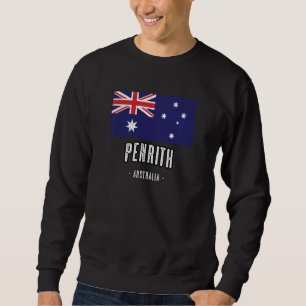 Penrith Australia Aussie City Merch Australian Fla Sweatshirt