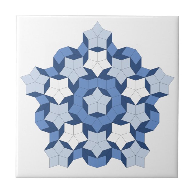 Penrose Blue Tile (Front)
