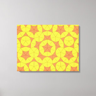 Penrose Sun Tile Canvas Print