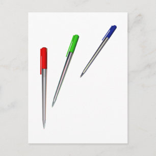 pens postcard