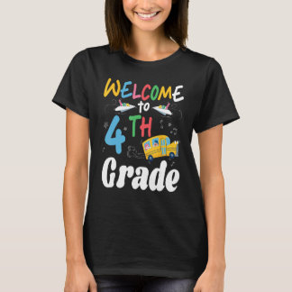 Pens School Bus Students Back To School Welcome To T-Shirt