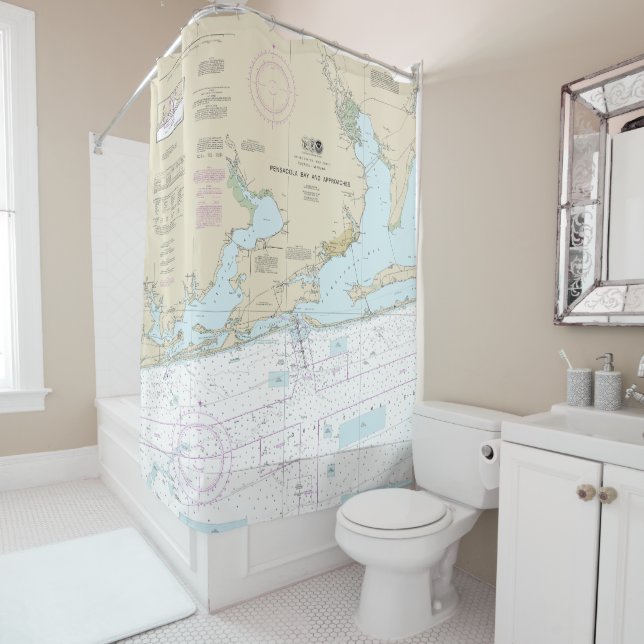 Pensacola Bay and Approaches Nautical Chart 11382 (In Situ)