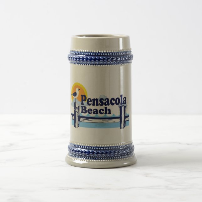 Pensacola Beach. Beer Stein (Center)
