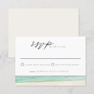 PENSACOLA BEACH Destination Voyage Carte RSVP