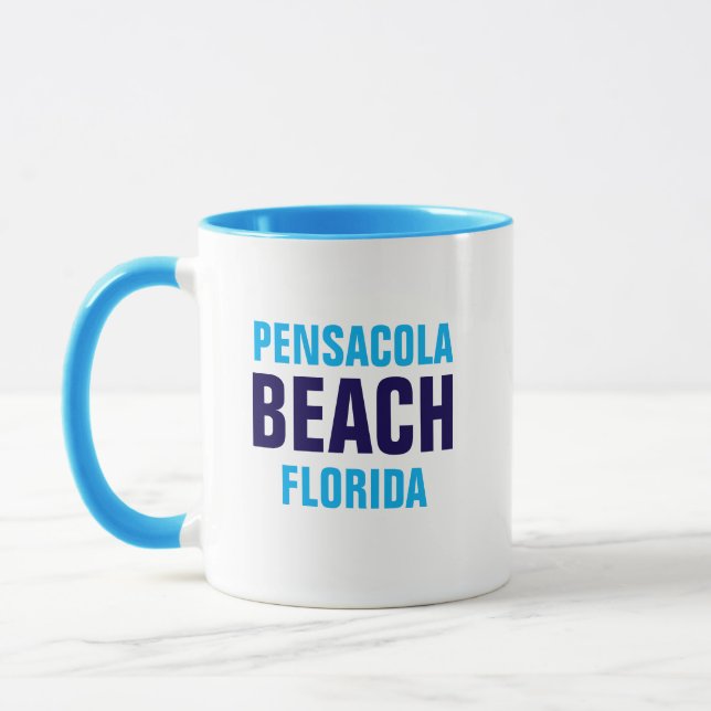 Pensacola Beach Florida Coffee Mug (Left)