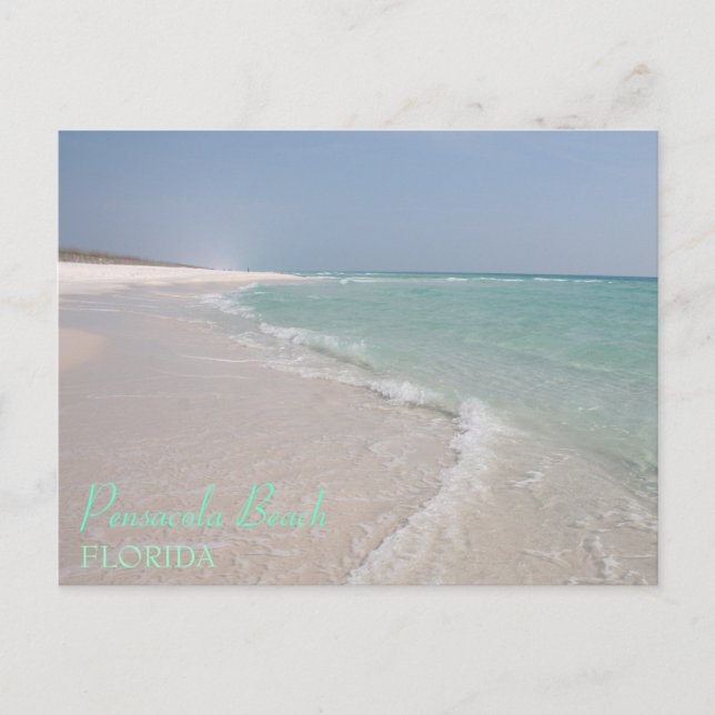 Pensacola Beach, Florida postcard (Front)