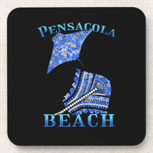 Pensacola Beach Florida Vacation Tribal Stingray Coaster