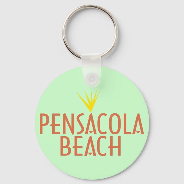 Pensacola Beach Keychain (Front)