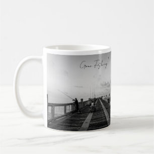 Pensacola Beach Pier Mug - Gone Fishing!