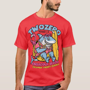 Pensacola Beach Surf rétro Shop TShirt