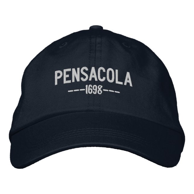 Pensacola Florida Casquette de baseball brodé (Devant)