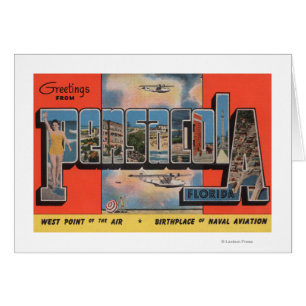 Pensacola, Florida - Large Letter Scenes