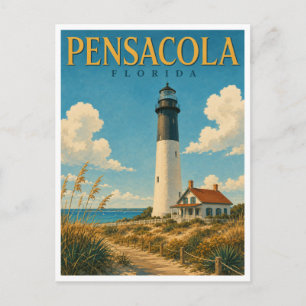 Pensacola Florida Pensacola Lighthouse GeoSaga Postcard