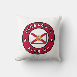 Pensacola Florida Throw Pillow
