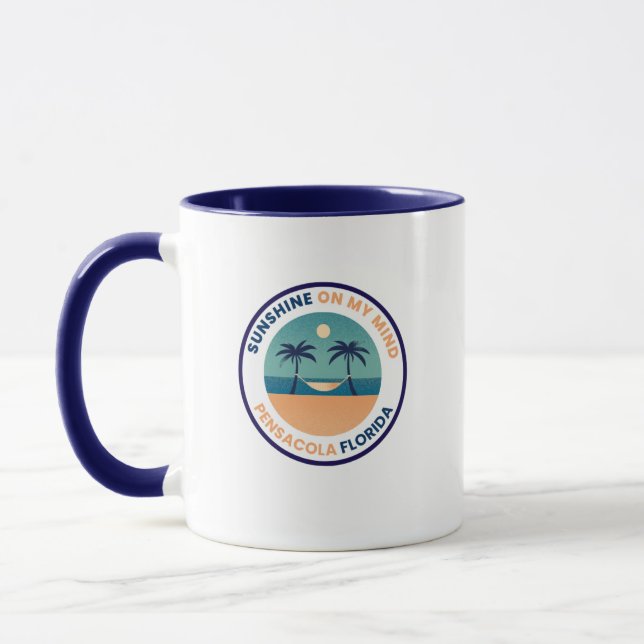 Pensacola Floride café Mug (Gauche)