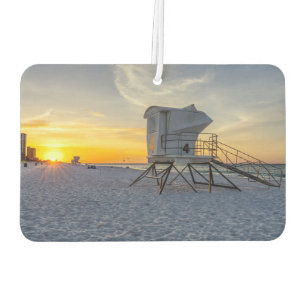 Pensacola Lifeguard Station Sunrise Air Freshener