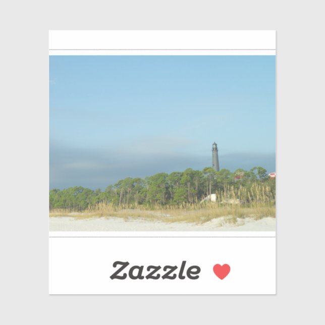 Pensacola Lighthouse by the beach (Sheet)