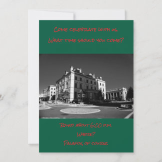 Pensacola Palafox Street Invite