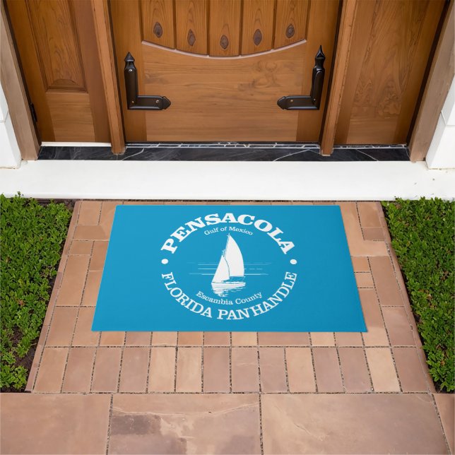 Pensacola (sailboat) doormat (Outdoor)