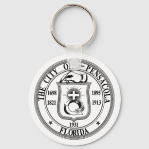 Pensacola Seal Keychain