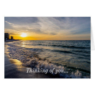 Pensacola Splashant Vagues lever du soleil Penser 