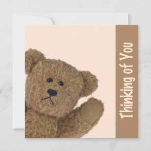 Pensée à vous carte de voeux