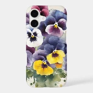 Pensée - Fleurs à l'aquarelle