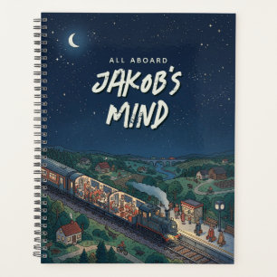 Pensée personnalisée Train de nuit à bord