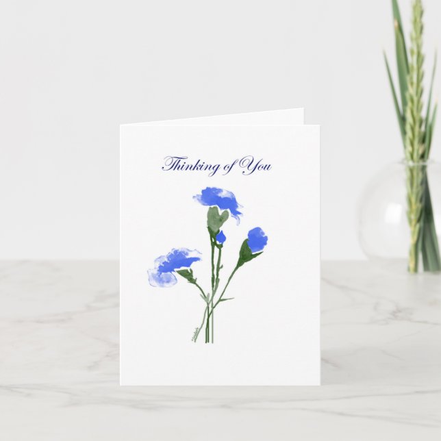 Penser à vos cartes (Devant)