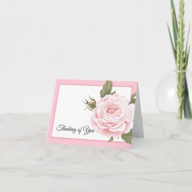 Penser à votre carte de note (Devant)