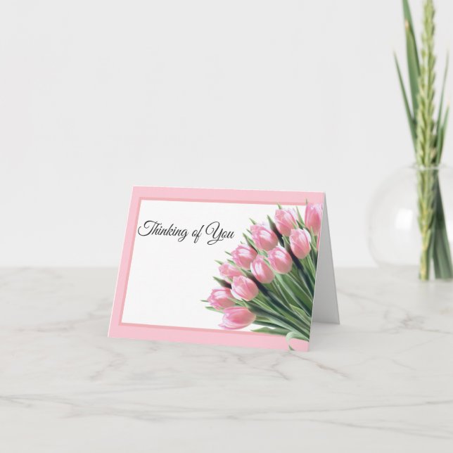 Penser à votre carte de note (Devant)