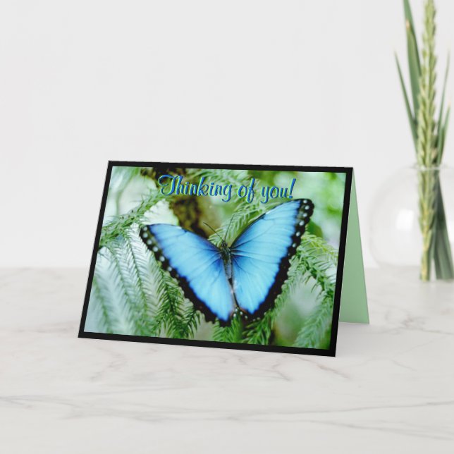 Penser à votre carte de voeux (Devant)