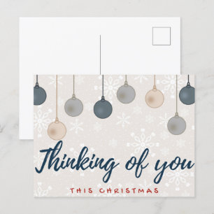 Penser À Votre Carte Postale De Noël