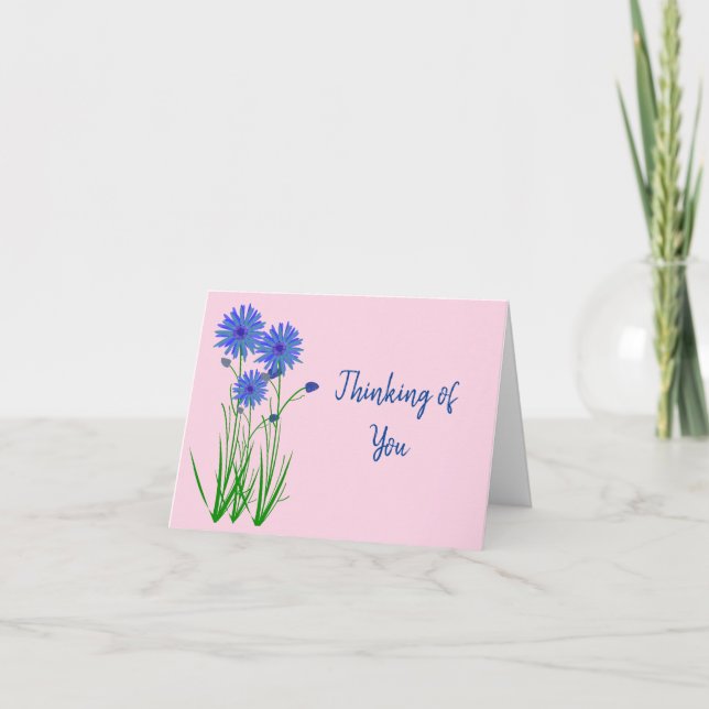 Penser à votre Nun Carte de voeux pliée (Devant)