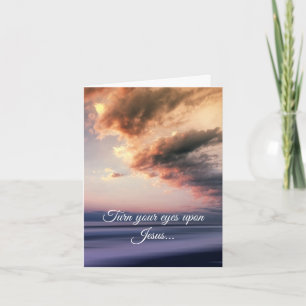 Penser à vous Carte pour notes - Tourner vos yeux 
