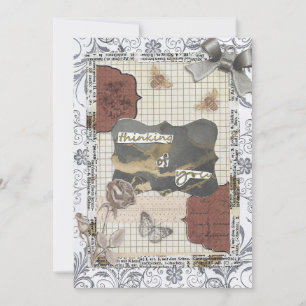 Penser à vous Dire la carte de voeux