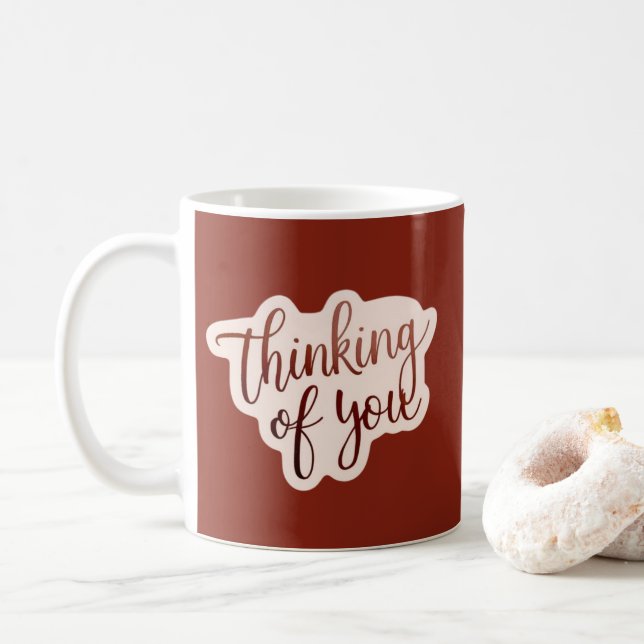 Penser À Vous Mug (Avec donut)
