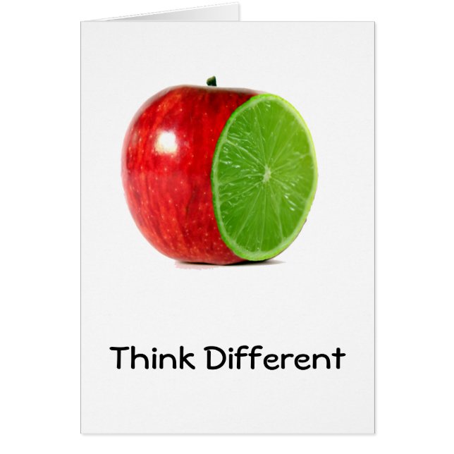 Penser une carte différente (Devant)