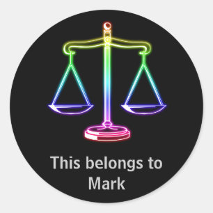 Pensez à la justice - Droit sticker