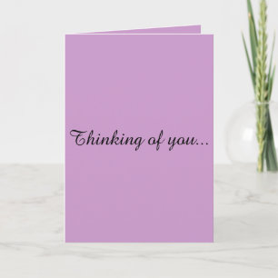 Pensez à votre carte de voeux.